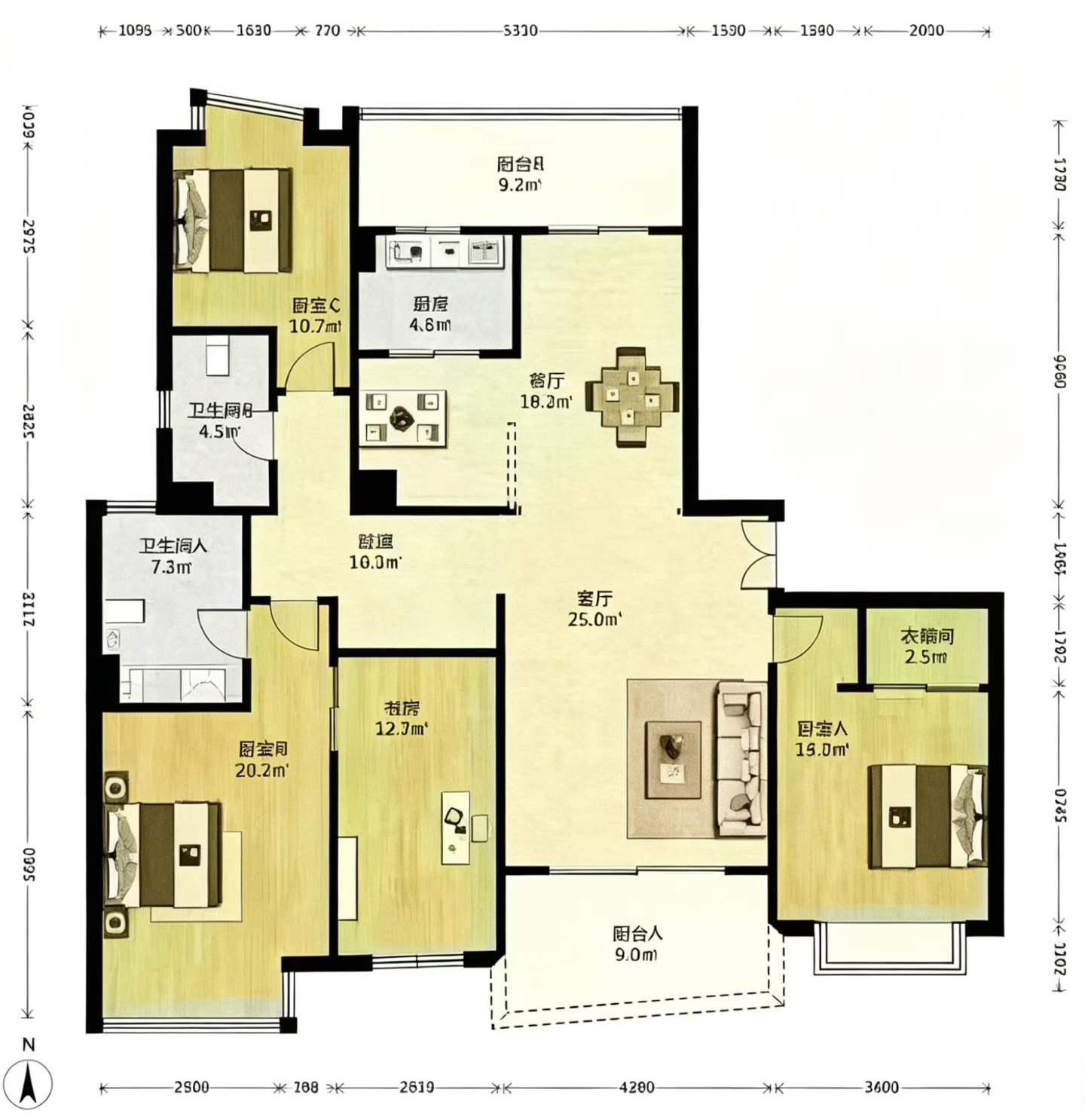 静安区 中凯城市之光 4BR Shanghai Rental | ExpatHome