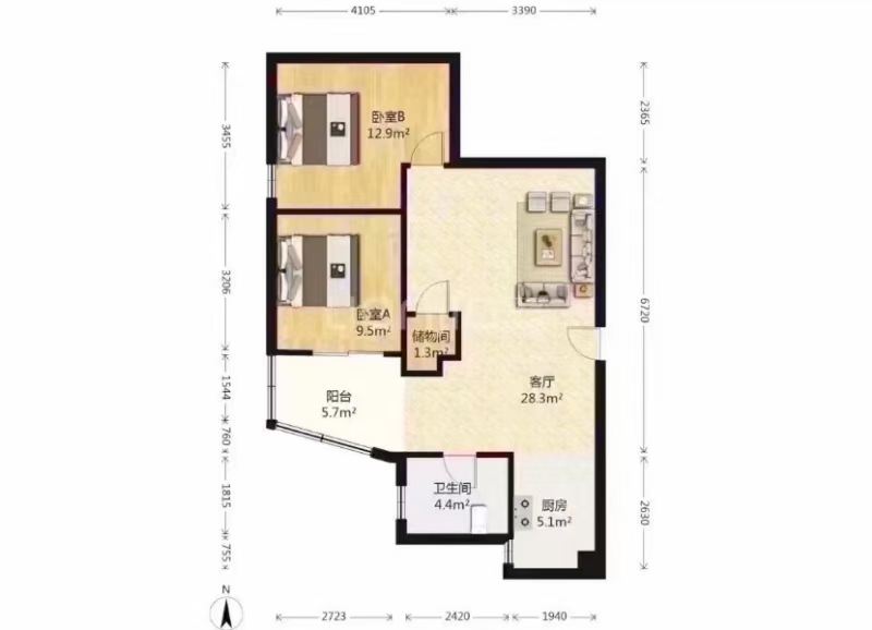 长宁区 天山公寓 2BR Shanghai Rental | ExpatHome