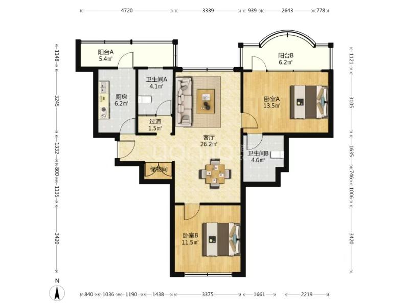 长宁区 金龙公寓 1BR Shanghai Rental | ExpatHome