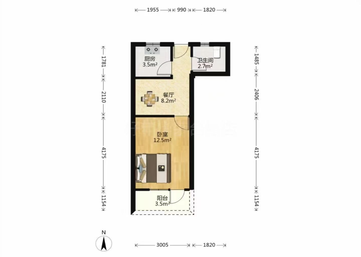 长宁区 威宁小区 1BR Shanghai Rental | ExpatHome