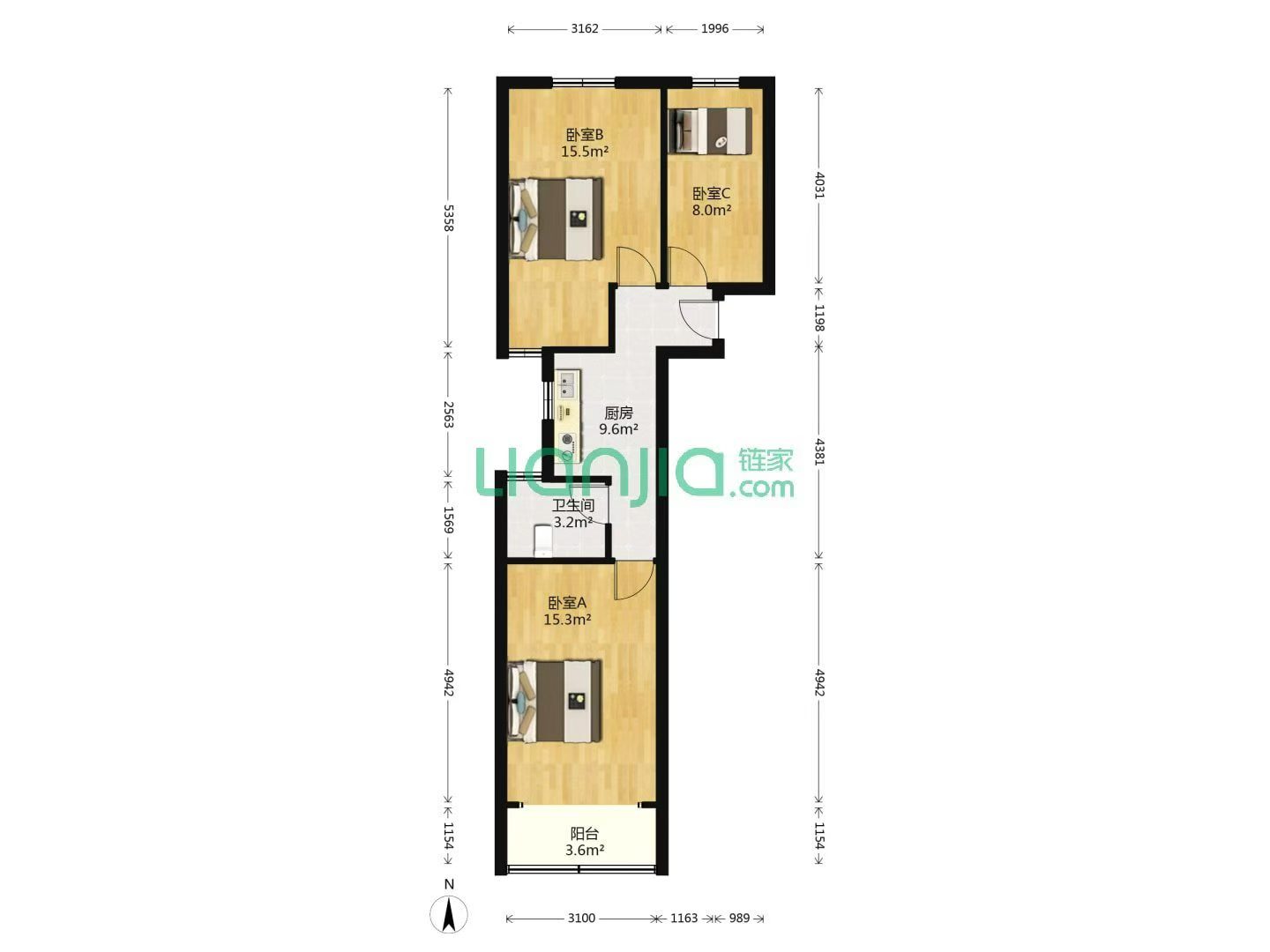 长宁区 福安小区 3BR Shanghai Rental | ExpatHome