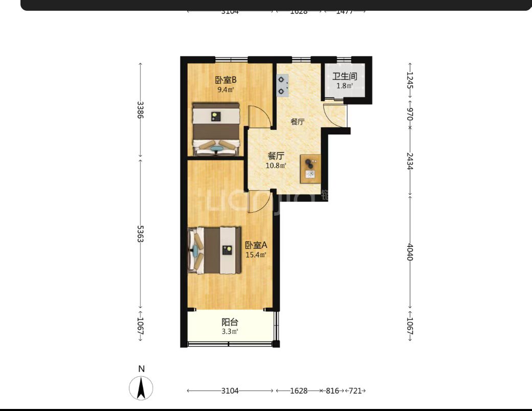 长宁区 武夷路450弄 1BR Shanghai Rental | ExpatHome