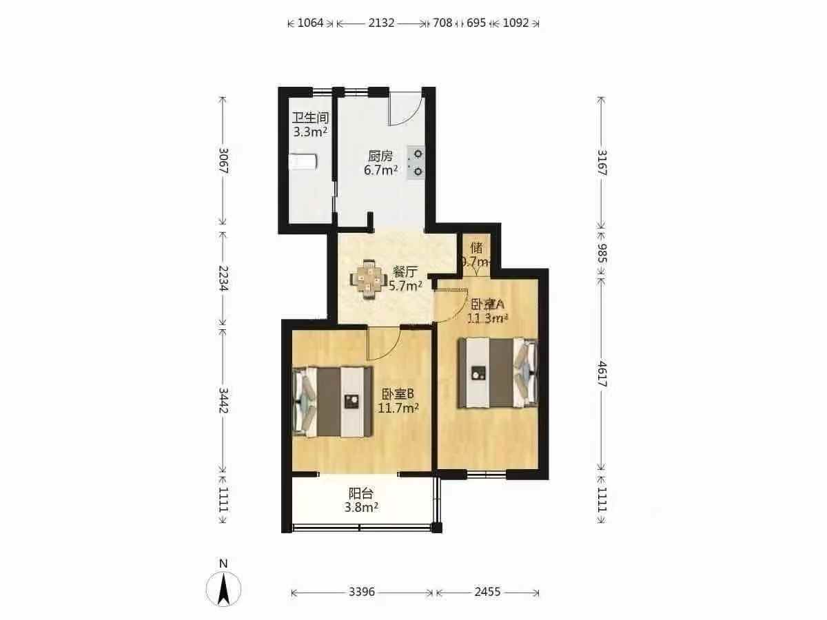 长宁区 五三小区 1BR Shanghai Rental | ExpatHome