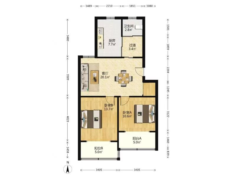 长宁区 星霞苑 1BR Shanghai Rental | ExpatHome